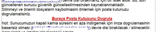 Fw: ornek@alanadiniz.com.tr devre disi birakilacak!!!! Virüsü Dikkat! Fw: ornek@alanadiniz.com.tr devre disi birakilacak!!!! Virüsü Dikkat!